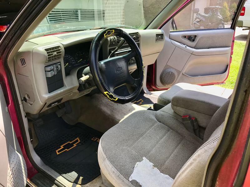 Illustration for article titled The S10 got its annual wash and wax today.